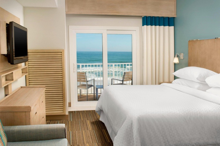Double Junior Suite with balcony and with ocean view