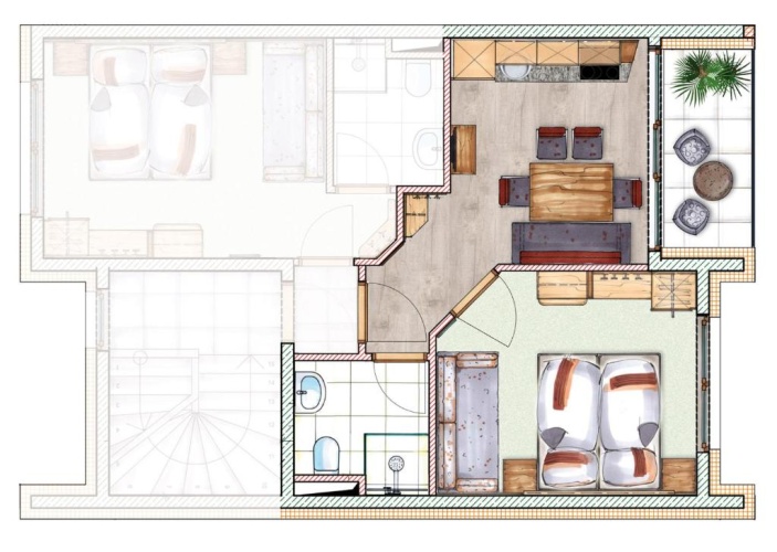 1 Bedroom Standard Apartment