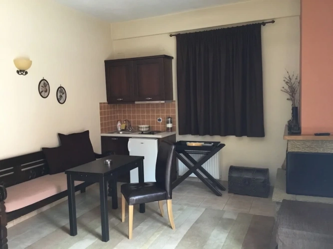 Studio with balcony