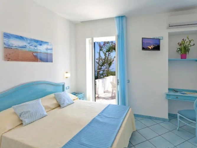 Superior Double room with balcony and with sea view