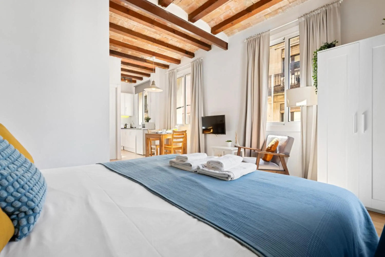 Lodging Apartments Barceloneta Beach Studio 32