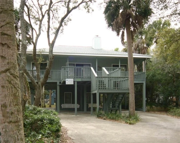 Cottage with balcony