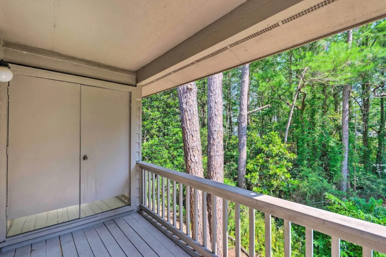 Townhome w/ Lush Forest View, Steps to Beach!