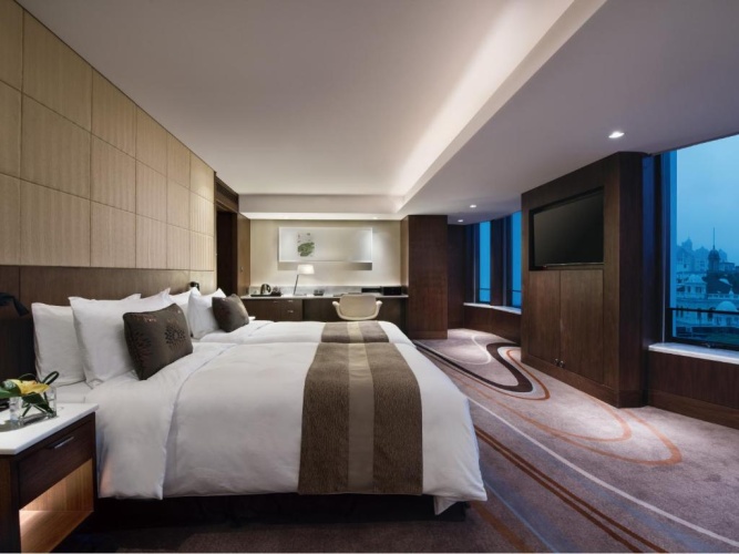 Deluxe Twin room with city view