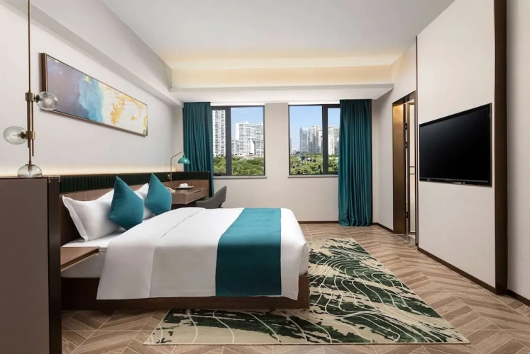 Deluxe Double room with city view