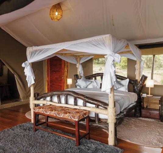 Family Tent with balcony and with view
