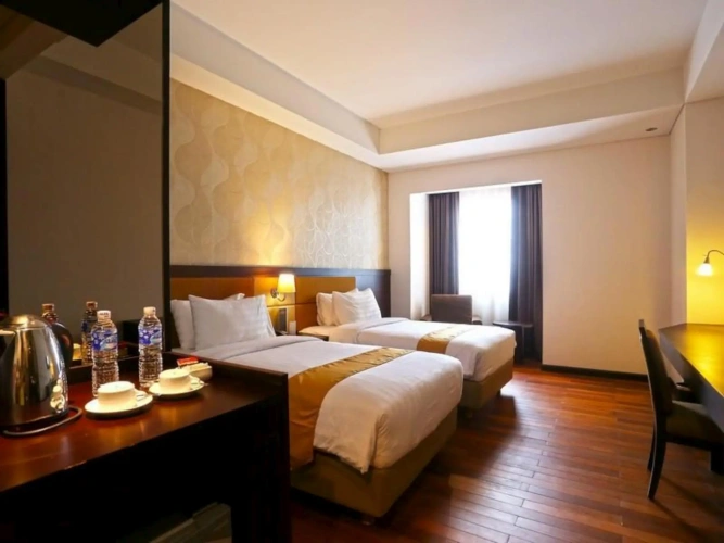 Deluxe Double room with view