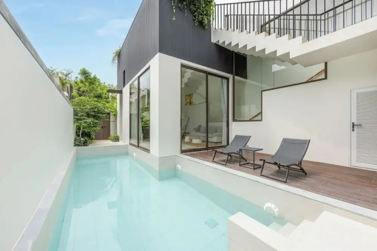 2 Bedrooms Villa with pool view