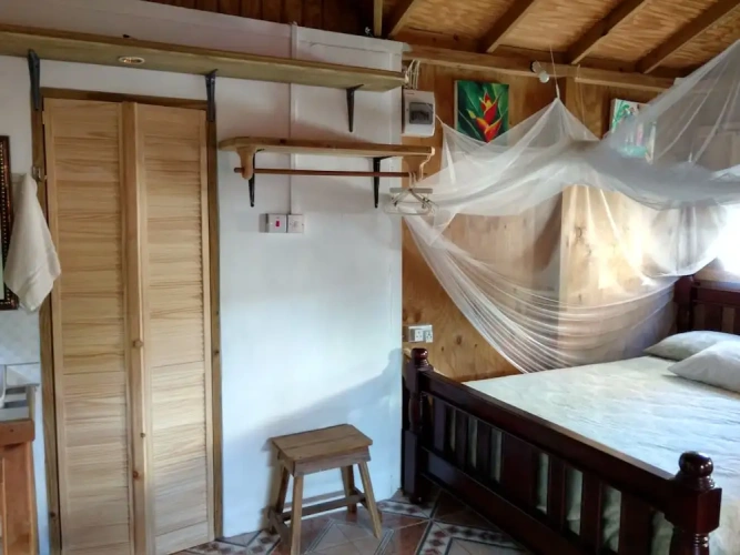 Studio with balcony