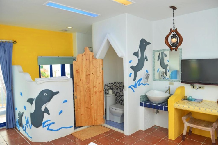 Deluxe Double room with balcony and with sea view