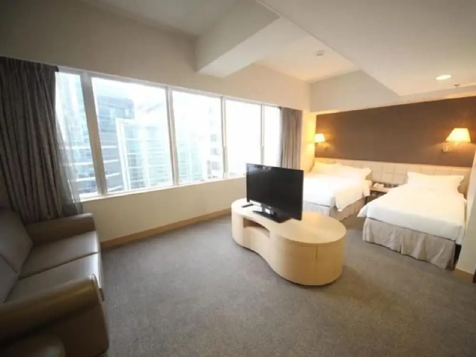 Deluxe Triple room with city view