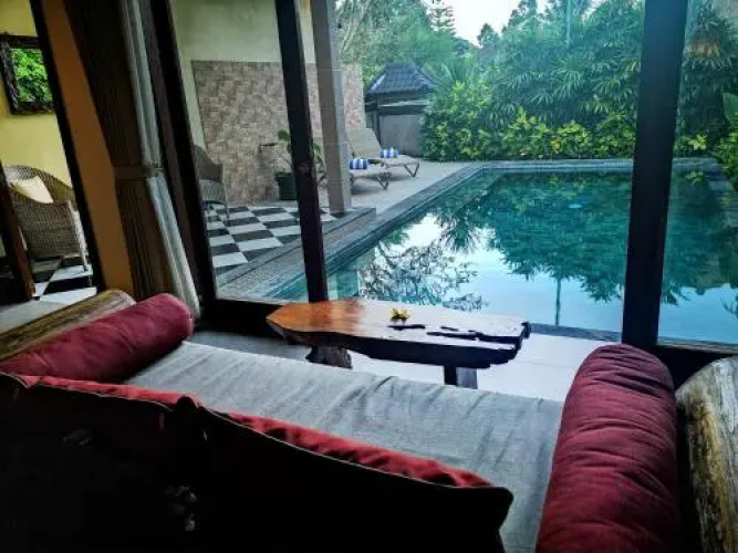 Villa with private pool at Villa Nirvana Ubud