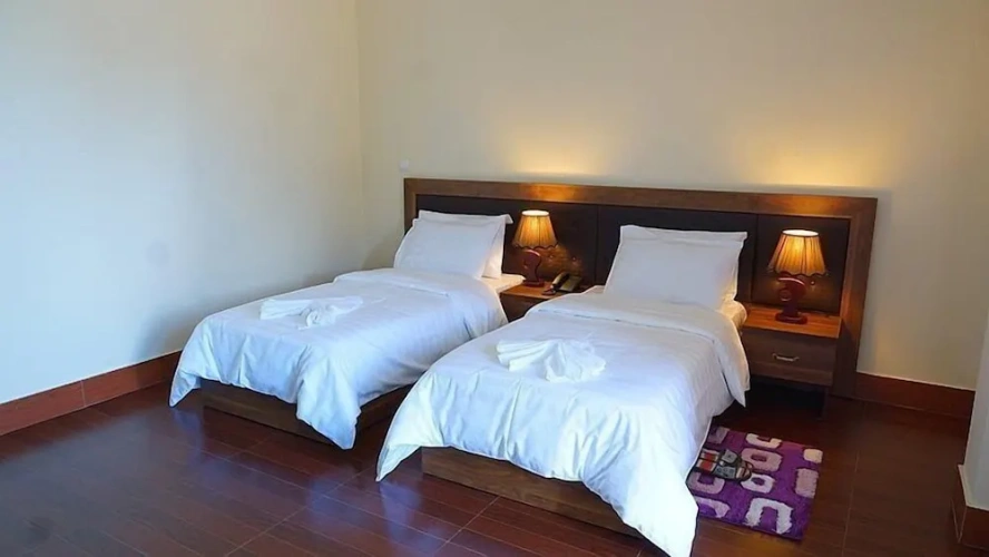 Standard Twin room with city view