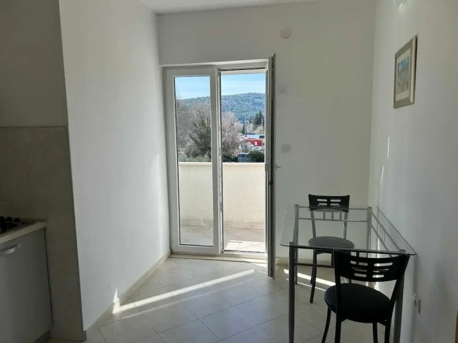 Studio with balcony