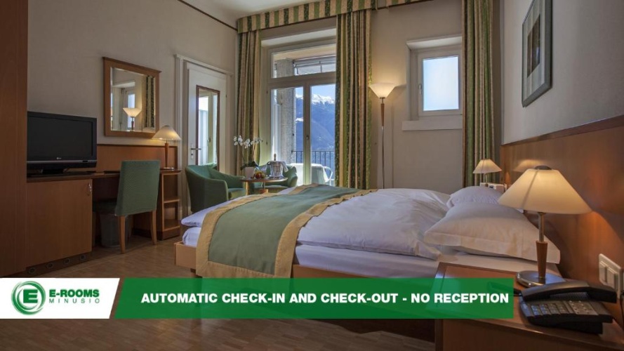 Standard Twin room with lake view
