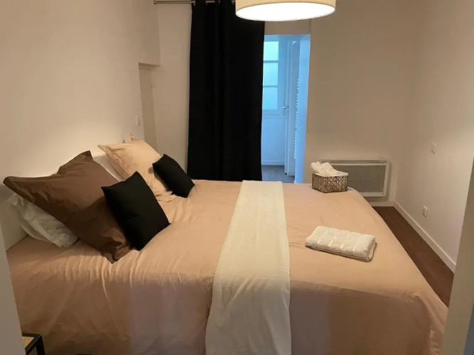 T1 bis 35 m2 lit queen size tout équipé