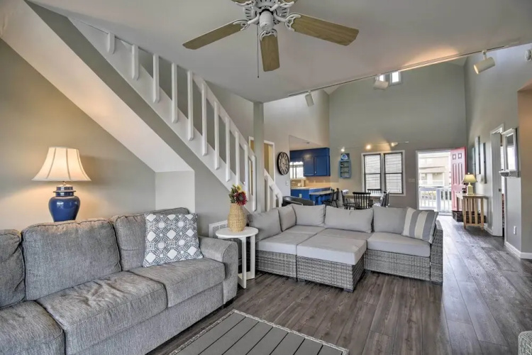 Steps to Sunset Beach: Canal-front Home w/ Dock!