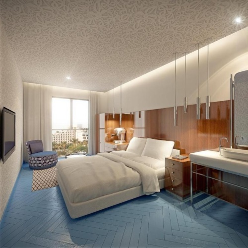 Deluxe Double room with city view
