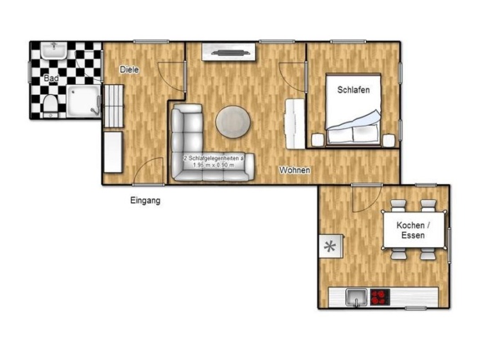 1 Bedroom Apartment