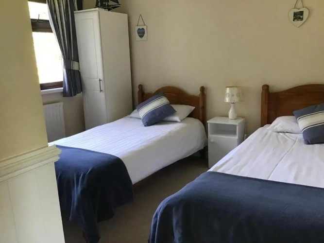 Standard Twin room with garden view