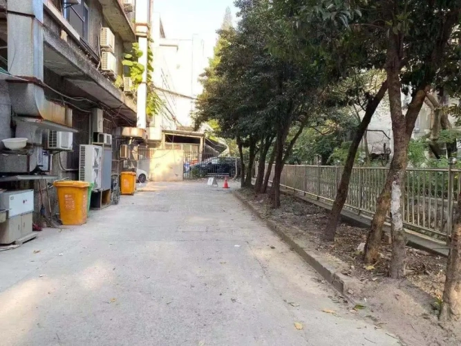 Outside