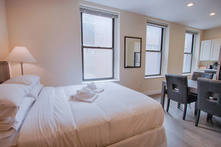 Bright Studio in Downtown Crossing by Sonder
