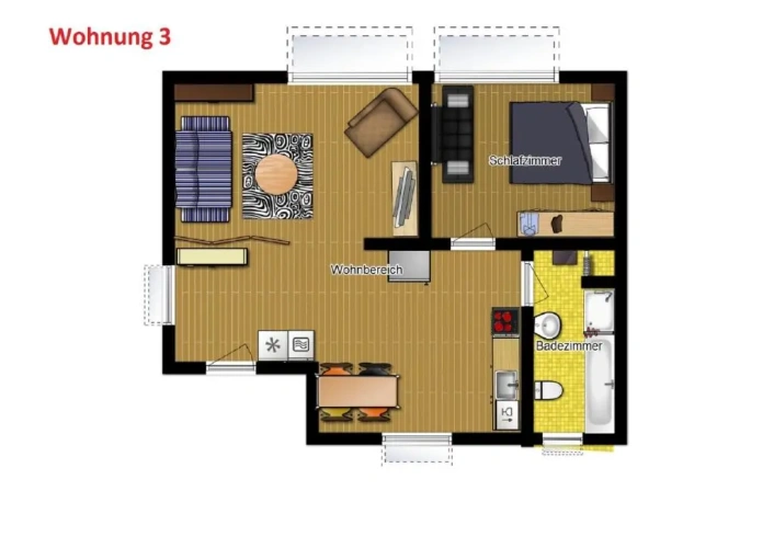 1 Bedroom Apartment