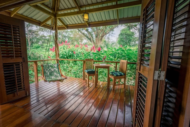Deluxe Double Bungalow with balcony and with ocean view