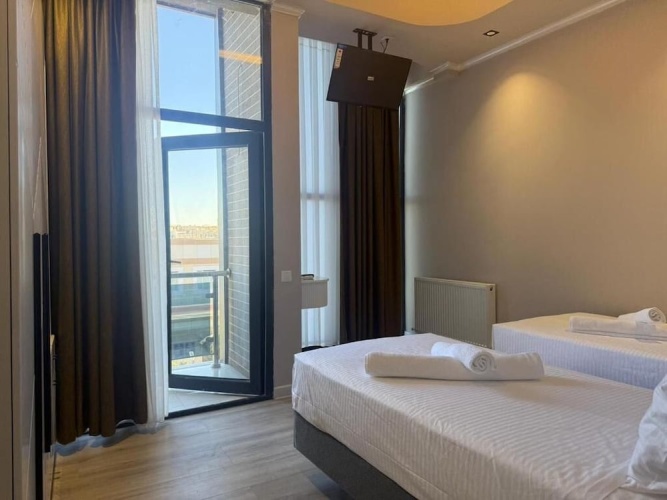 Deluxe Double room with balcony and with city view