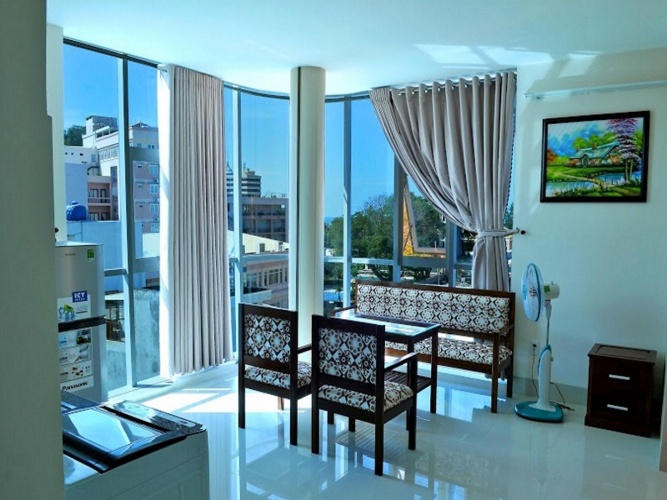Studio with balcony and with sea view