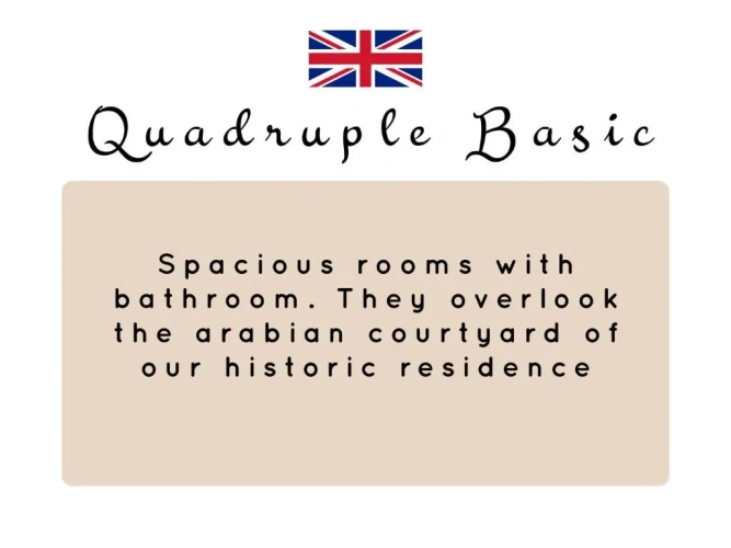 Standard Quadruple room
