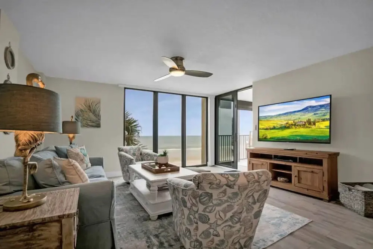 Oceanfront Pool Beach Gear Tennis Smart TVs