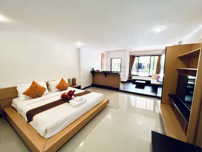 Deluxe Double room with balcony and with view