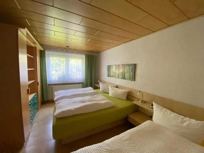 Apartment with garden view
