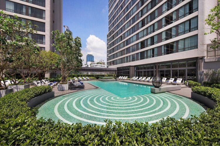 Bangkok Marriott Marquis Queens ParkOver view