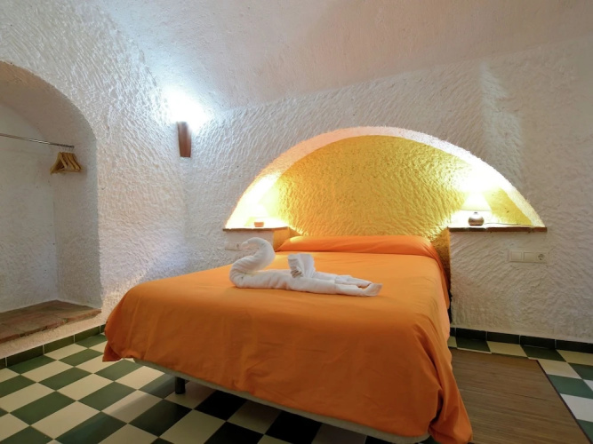 Cave House With Private Terrace on a Small Complex