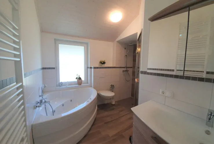 Ferienhaus mit Sauna im Ferienpark Mirow