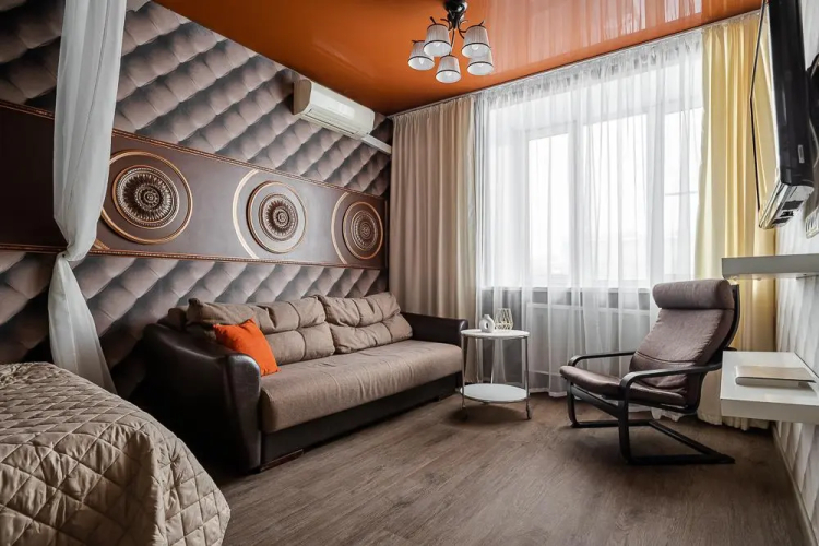 Фотография номера квартиры Kvart-Hotel (Кварт-Отель) на набережной Бережковская 4