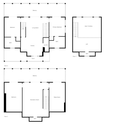 3 Bedrooms Standard room