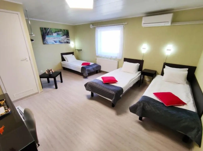 Standard Twin room with balcony and with view