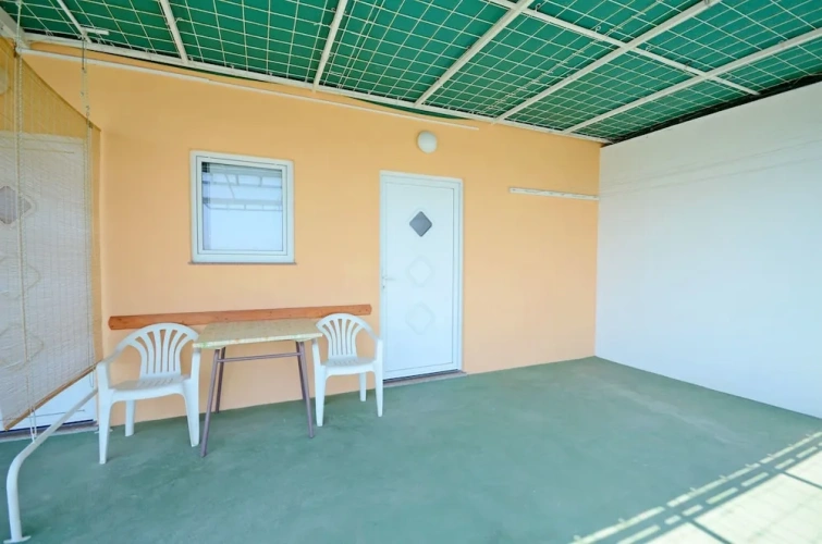 Studio with balcony
