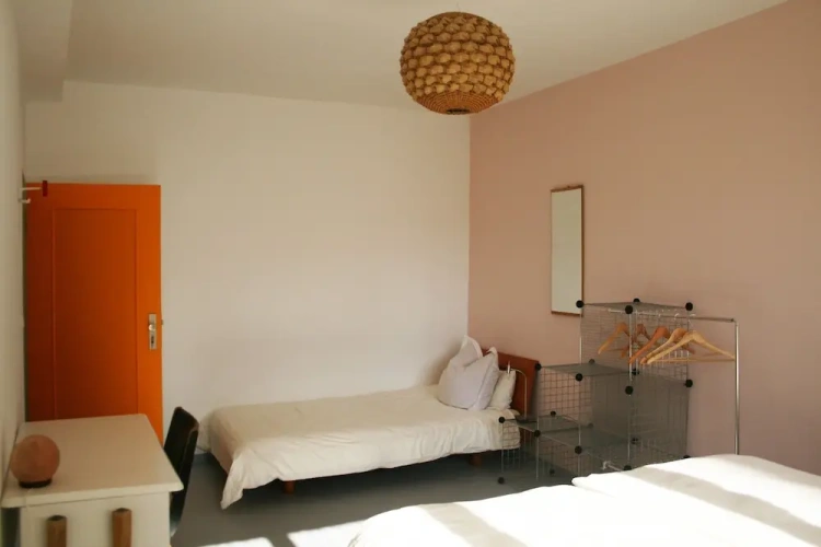 Comfort room with balcony