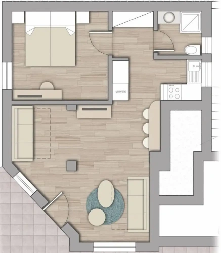 1 Bedroom Apartment