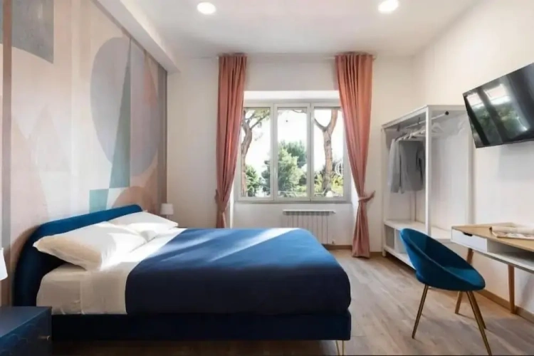 Standard Double room with balcony and with city view