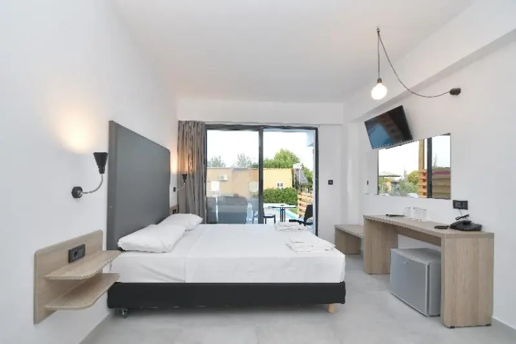 Standard Double room with pool view