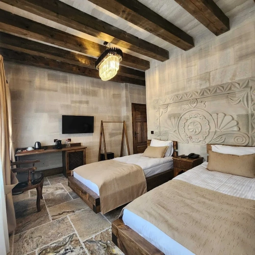 Classic Twin room with city view
