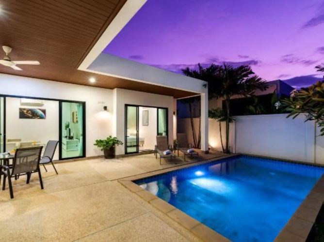 Elegant Boutique Pool Villa  Two Bedrooms Villa