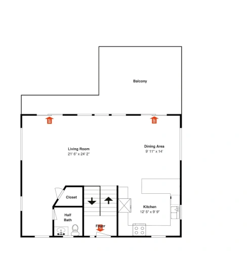 3 Bedrooms Studio
