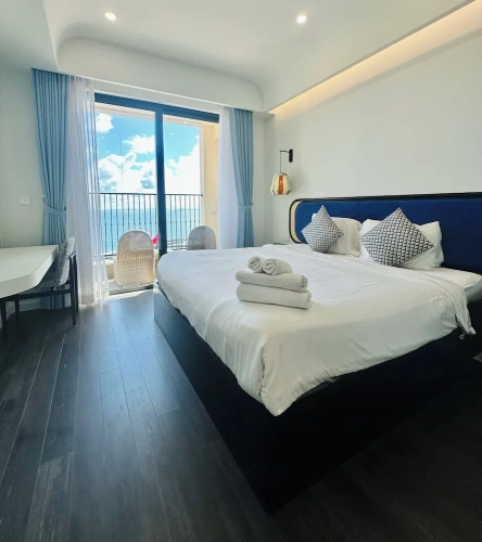 Standard Double Apartment with balcony and with ocean view
