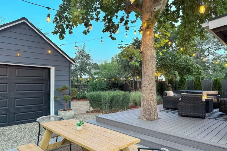 Hot Tub, Fire Pit: Midtown Reno Oasis!